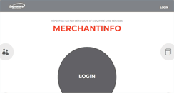 Desktop Screenshot of iaccess.merchantinfo.com