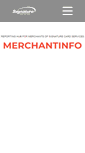 Mobile Screenshot of iaccess.merchantinfo.com